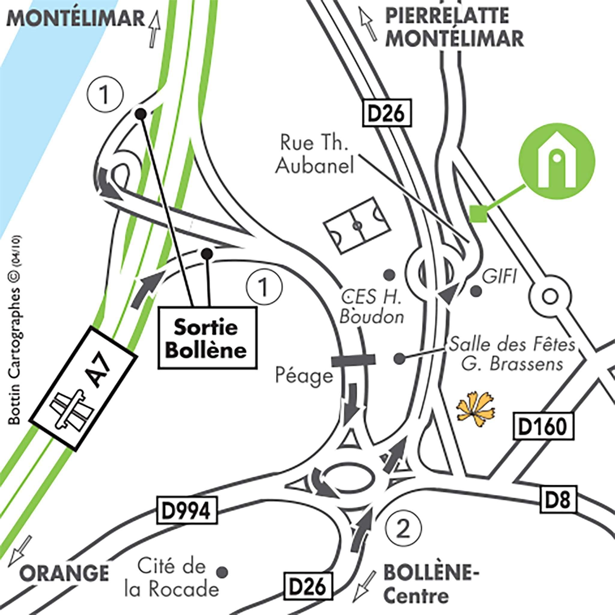 Campanile Bollene A7 Hotel Kültér fotó